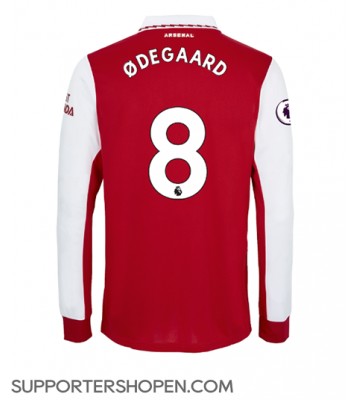 Arsenal Martin Odegaard #8 Hemma Matchtröja 2022-23 Långärmad